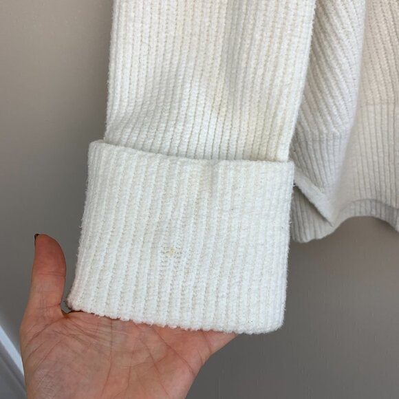 Anthropologie Cotton Blend Hooded Sweater - Picture 2 of 11